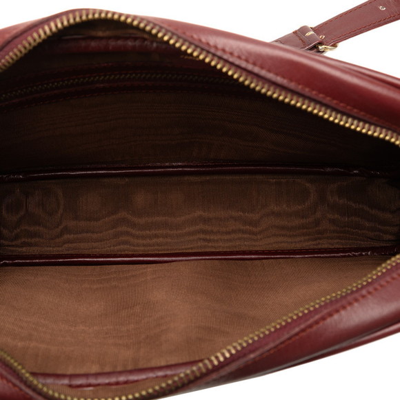 Authentic Cartier Suede & Leather Crossbody Bag - Picture 6 of 9